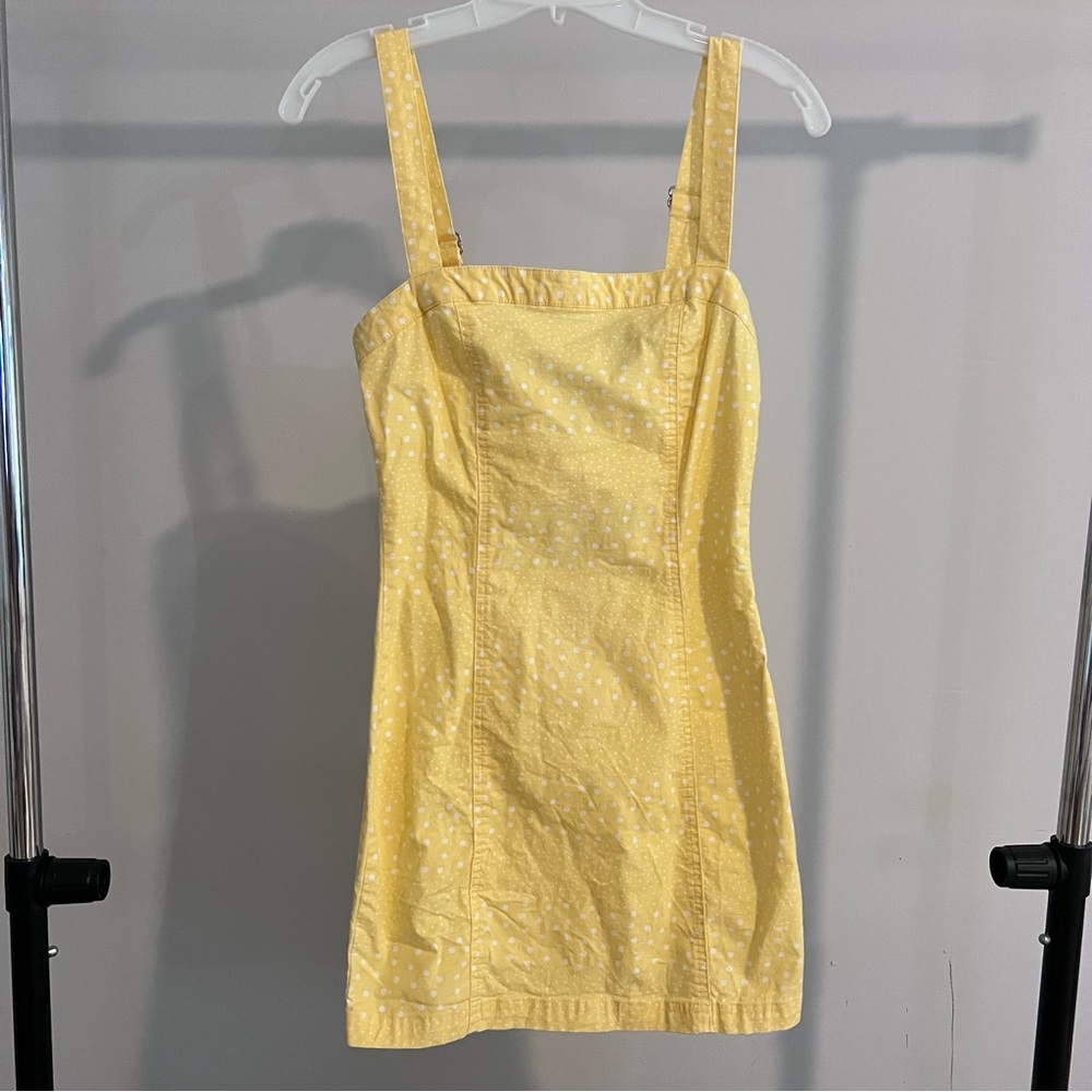 FOREVER21 | Yellow Polka Dot Mini Dress